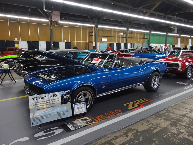 Illustration for article titled Columbia River Camaro Club - 60th Annual Portland Roadster Show Display